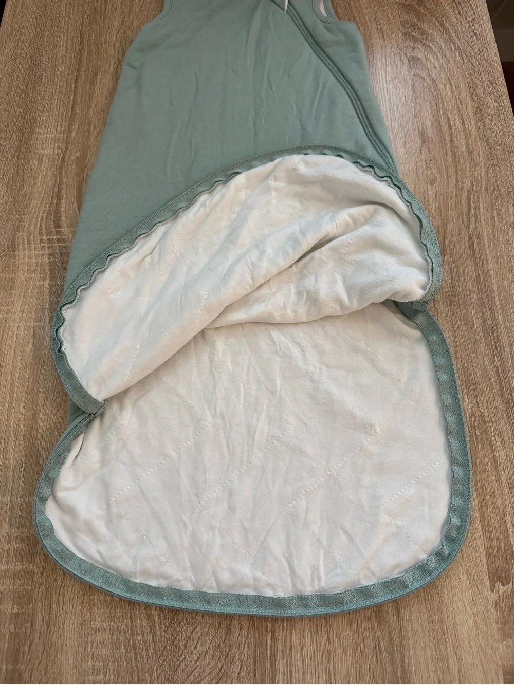 Kyte Baby  1.0 Tog Sage Green Wearable Blanket Sleep Sack Bag Small 6 Months